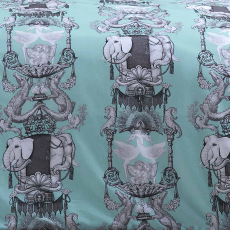 Animalia Cotton Sateen Duvet Cover Set