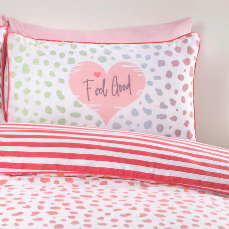 Dalmatian Duvet Cover Set Blush