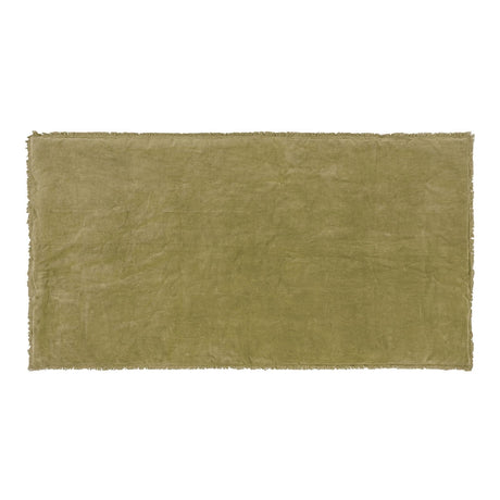 Jaye Cotton Velvet Filled Bedspread 140cm x 220cm by Yard 2