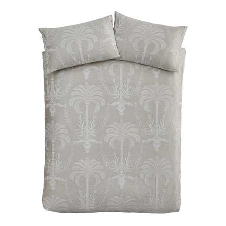 Avalon Jacquard Natural Duvet Cover Set