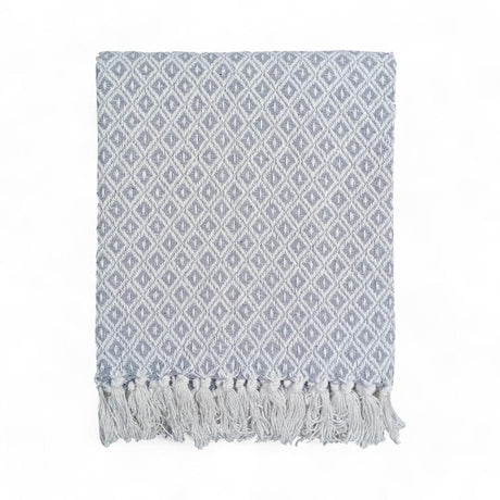 Eden Recycled Cotton Throw Blanket by Rapport Home