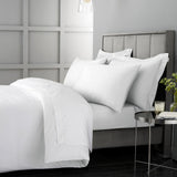 Bianca Fine Linens 400 Thread Count Sateen Green 100% Cotton Duvet Cover Bedding Set