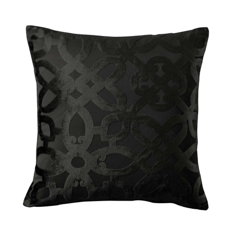 Lattice Cut Velvet Cushion by Catherine Lansfield