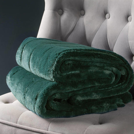 Empress Faux Fur Throw Blanket by Yard 6