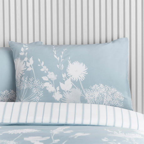 Meadowsweet Floral Seaspray Duvet Cover Set