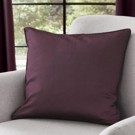 Faux Silk Cushion Cover 18" x 18" (45cm x 45cm) by Catherine Lansfield