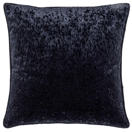 Ripple Plush Velvet Cushion Cover 20" x 20" by Paoletti