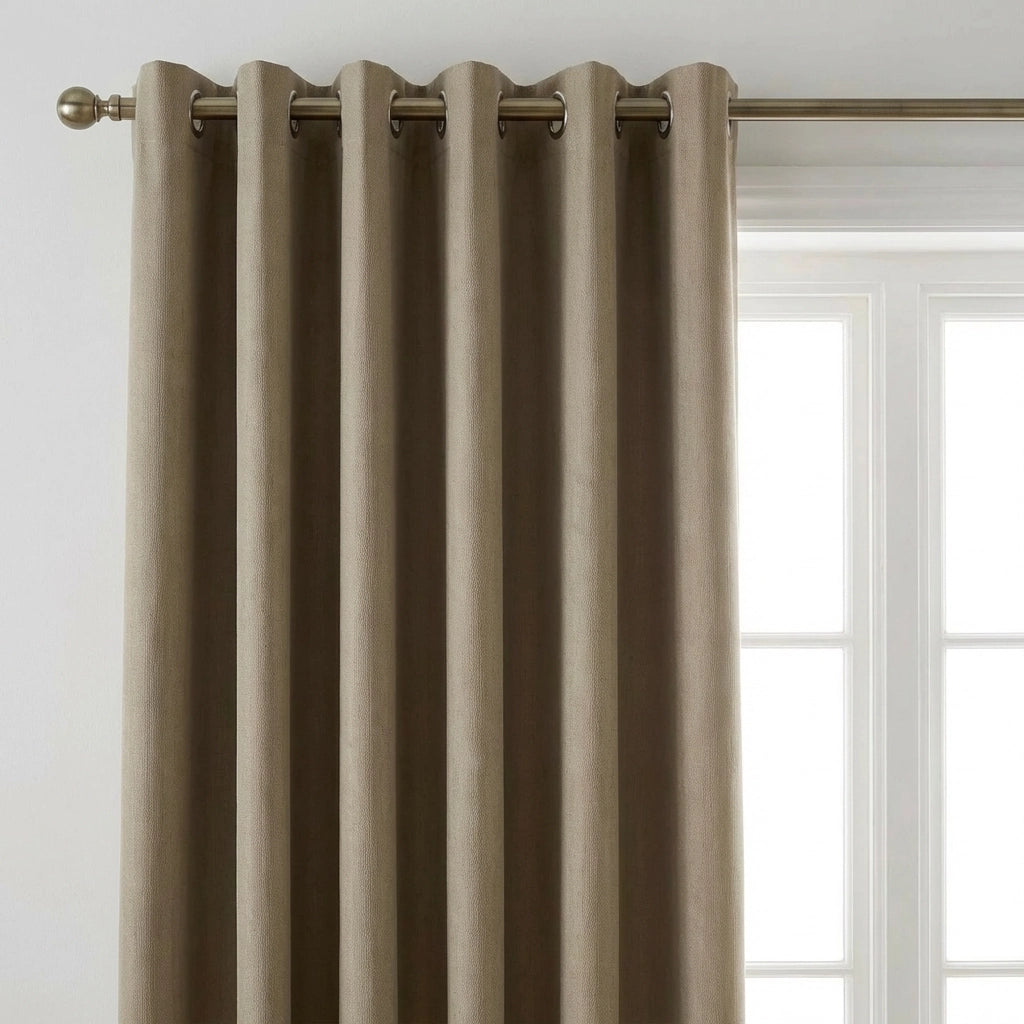 Elise Blackout Room Darkening Eyelet Curtains 5