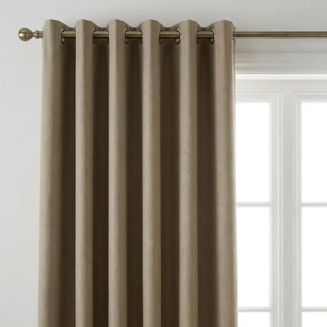Elise Blackout Room Darkening Eyelet Curtains 5