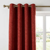 Amberley Thermal Eyelet Curtains - Terracotta image 2