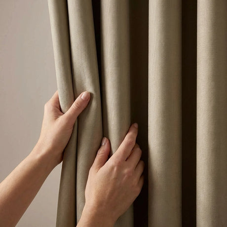 Elise Blackout Room Darkening Eyelet Curtains 6