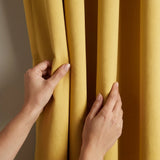 100% Blackout Eyelet Curtains 9