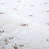 Sophie Embroidered Duvet Cover Set - White image 3