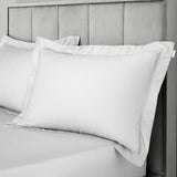 Bianca 400 Thread Count Cotton Sateen Pillowcase Pair Blue