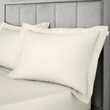 Bianca 400 Thread Count Cotton Sateen Pillowcase Pair Blue