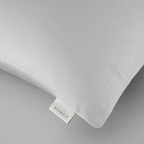 Bianca 400 Thread Count Cotton Sateen Pillowcase Pair Blue