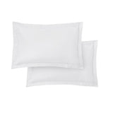 Bianca 400 Thread Count Cotton Sateen Pillowcase Pair Blue