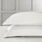 Bianca 400 Thread Count Cotton Sateen Pillowcase Pair Ivory