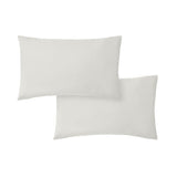 Bianca 400 Thread Count Cotton Sateen Pillowcase Pair Ivory