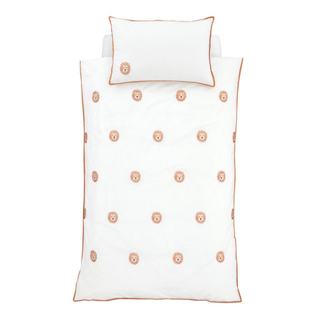 Catherine Lansfield Embroidered Lions Kids Duvet Cover Set 5