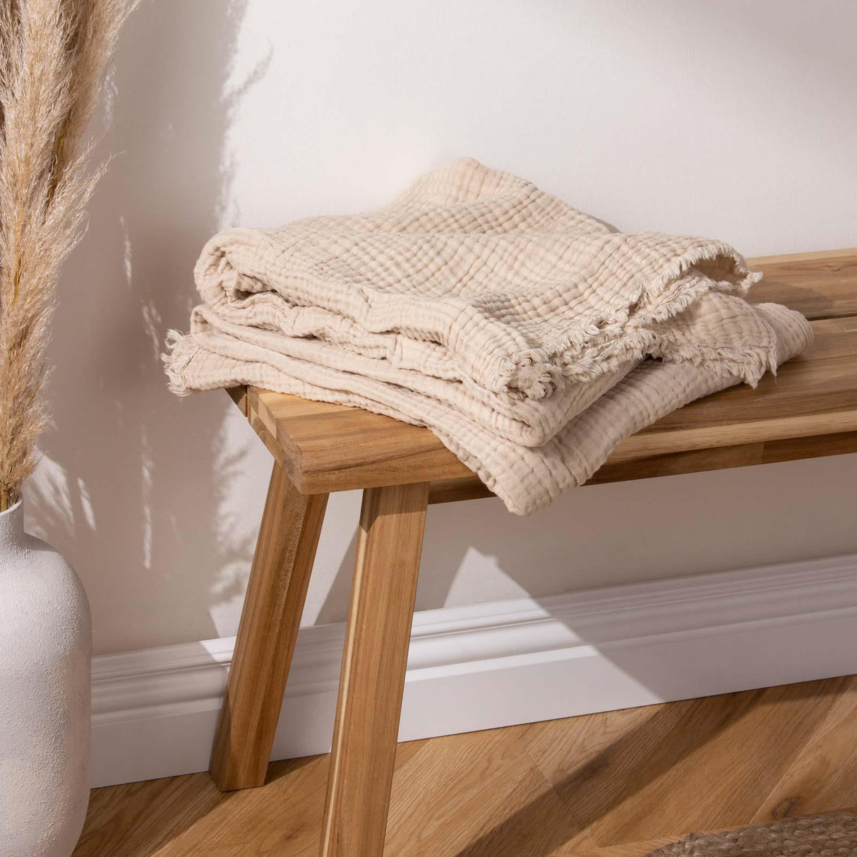 Lark Muslin Cotton Throw Blanket by Yard 35