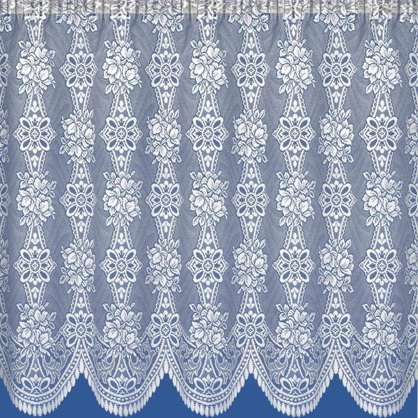 4162 Lace Pre-Cut Net Curtain - Ideal