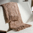 Arvo Woven Tasselled Throw 130cm x 180cm by Wylder 9
