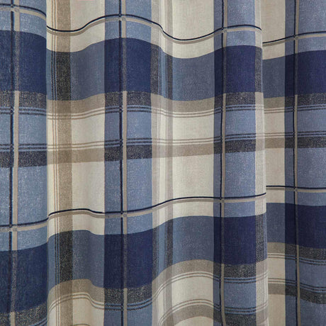 Balmoral Check Eyelet Curtains by Fusion