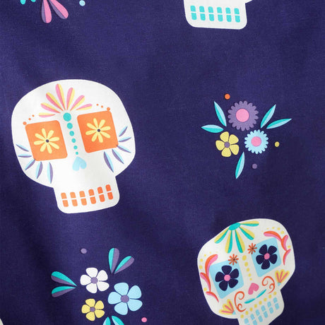 Sugar Skull Fiesta Fitted Sheet by Catherine Lansfield