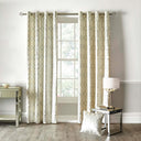 Darla Velvet Eyelet Curtains by Curtina