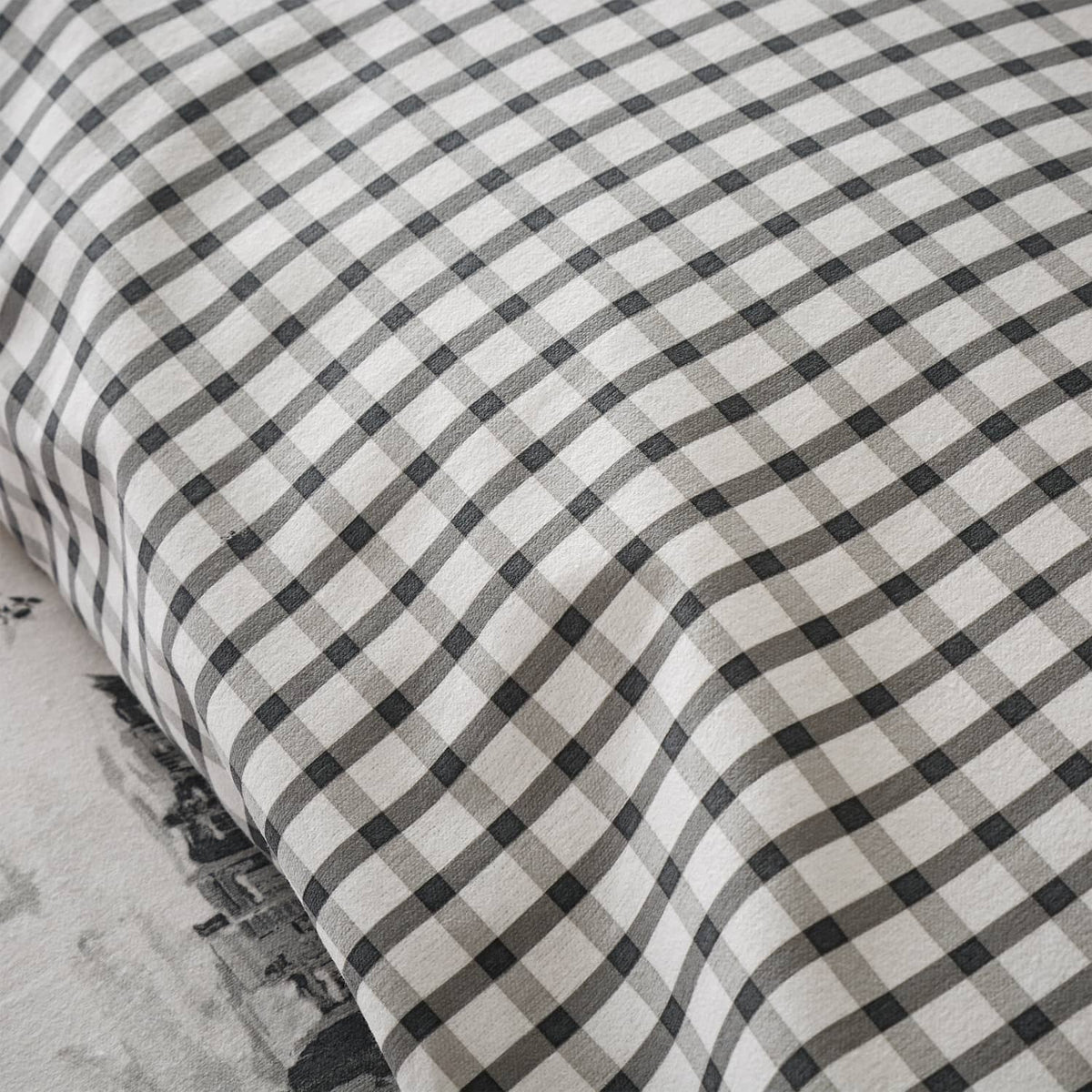 Catherine Lansfield Alpine Village Brushed Cotton Flannelette Duvet Cover Set - Brushed Alpine Fleece Duvet Set