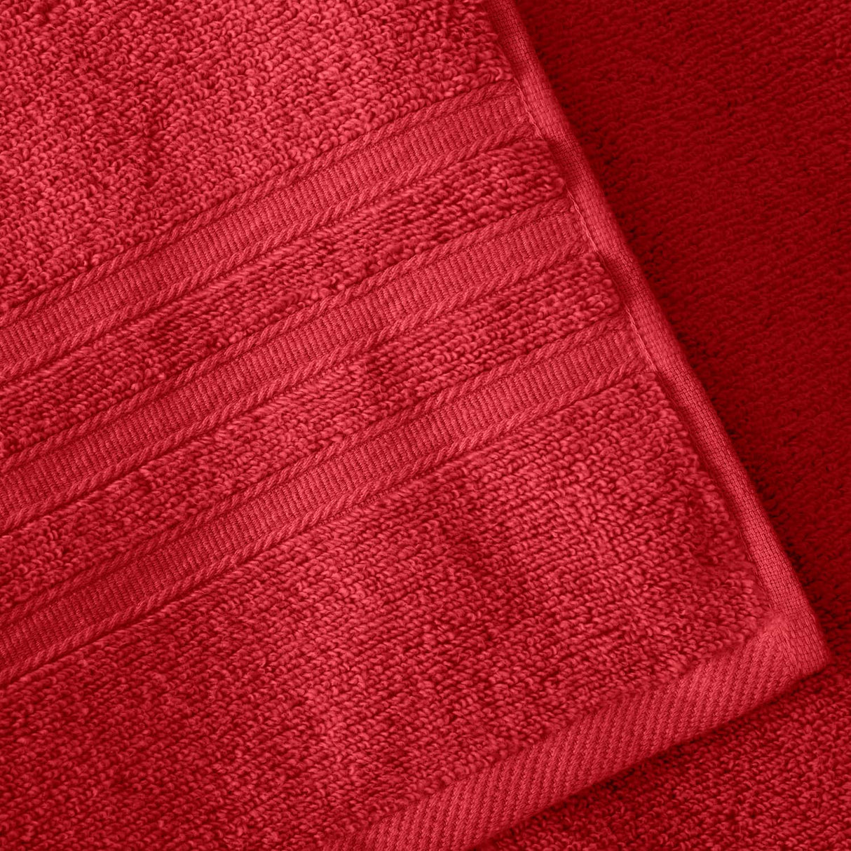 Catherine Lansfield Zero Twist 450gsm Raspberry 100% Cotton Bath Sheet Towel Bale Pair