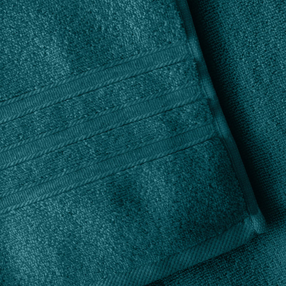 Catherine Lansfield Zero Twist 6 Piece Teal 100% Cotton Towel Bale Set 450gsm
