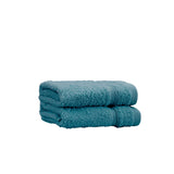 Catherine Lansfield Zero Twist 450gsm Teal 100% Cotton Towels