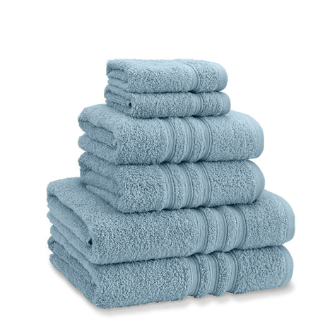 Catherine Lansfield Zero Twist 100% Cotton 450gsm Towels - Blue