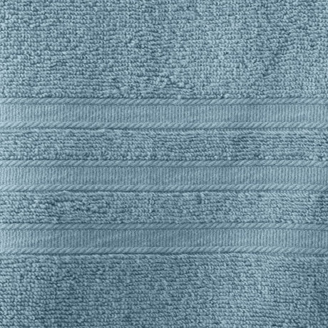 Catherine Lansfield Zero Twist 6 Piece Cotton Towel Bale Set 450gsm - Blue - Zero Twist Blue