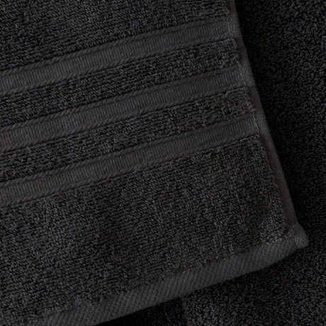 Catherine Lansfield Zero Twist 100% Cotton 450gsm Towels - Charcoal - Zero Twist Charcoal