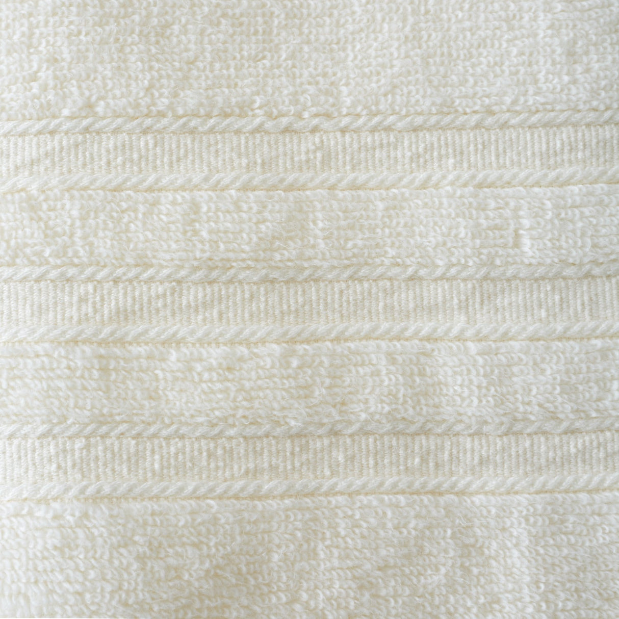 Catherine Lansfield Zero Twist 100% Cotton 450gsm Towels - Cream - Zero Twist Cream