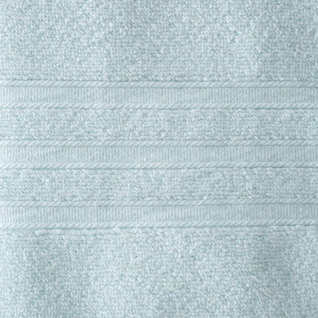 Catherine Lansfield Zero Twist 6 Piece Cotton Towel Bale Set 450gsm - Duck Egg - Zero Twist Duck Egg
