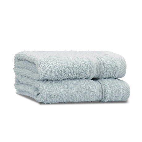 Catherine Lansfield Zero Twist 100% Cotton 450gsm Towels - Duck Egg - Zero Twist Duck Egg Face Cloth