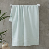 Catherine Lansfield Zero Twist 100% Cotton 450gsm Towels - Duck Egg - Zero Twist Duck Egg Towels