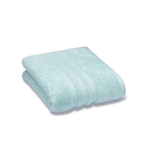 Catherine Lansfield Zero Twist 100% Cotton 450gsm Towels - Duck Egg - Zero Twist Duck Egg Towels