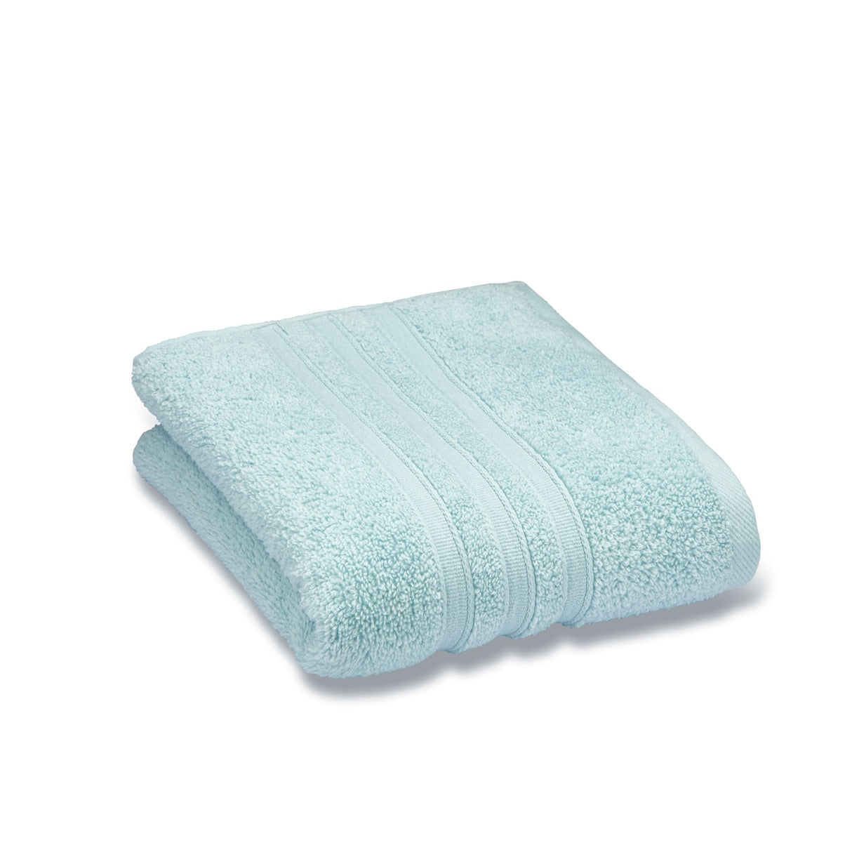 Catherine Lansfield Zero Twist Cotton 450gsm Bath Sheet Towel Bale Pair - Duck Egg - Zero Twist Duck Egg Towels