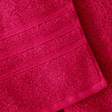 Catherine Lansfield Zero Twist 100% Cotton 450gsm Towels - Hot Pink - Zero Twist Hot Pink Towel