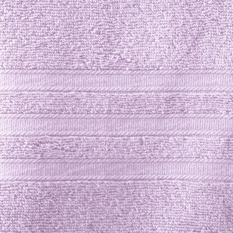 Catherine Lansfield Zero Twist 100% Cotton 450gsm Towels - Lilac - Zero Twist Lilac
