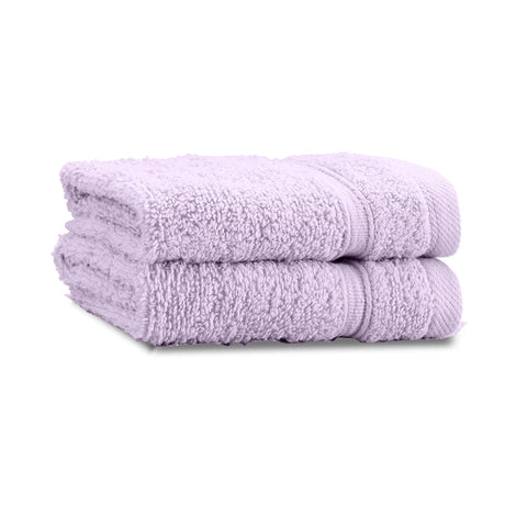 Catherine Lansfield Zero Twist 100% Cotton 450gsm Towels - Lilac - Zero Twist Lilac Face Cloth