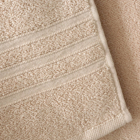 Catherine Lansfield Zero Twist Cotton 450gsm Bath Sheet Towel Bale Pair - Natural - Zero Twist Natural