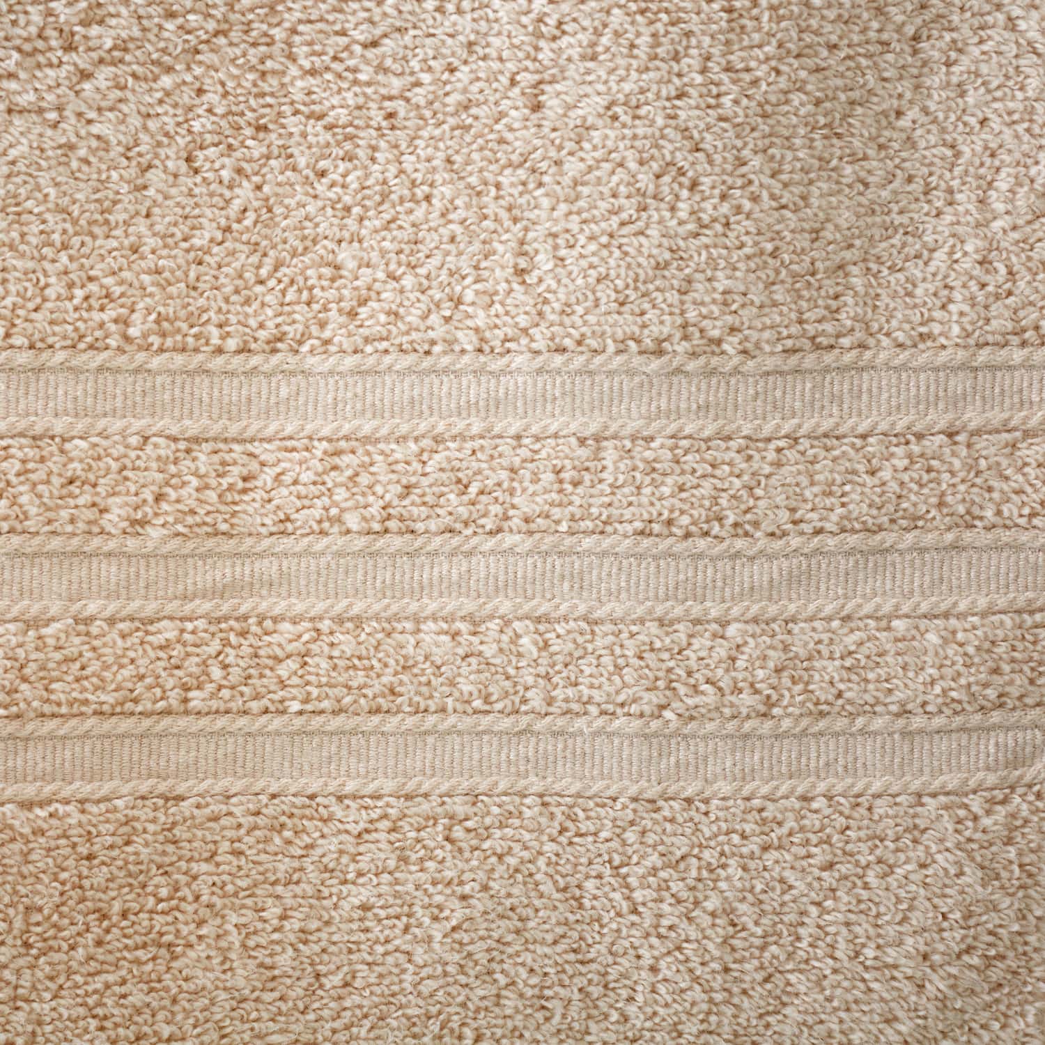 Catherine Lansfield Zero Twist Cotton 450gsm Bath Sheet Towel Bale Pair - Natural - Zero Twist Natural