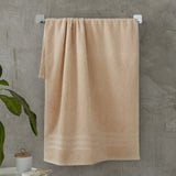 Catherine Lansfield Zero Twist 100% Cotton 450gsm Towels - Natural - Zero Twist Natural Towels
