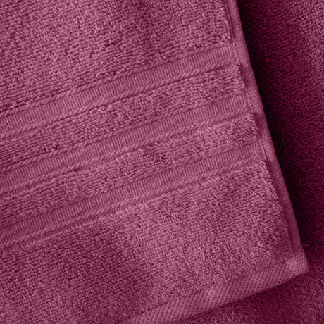Catherine Lansfield Zero Twist 100% Cotton 450gsm Towels - Sage Green - Zero Twist Raspberry